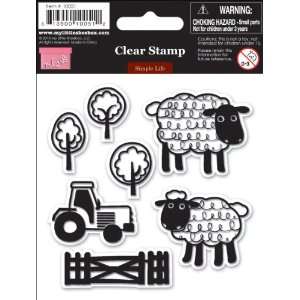  Simple Life Clear Stamp : Arts, Crafts & Sewing