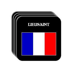  France   LIEUSAINT Set of 4 Mini Mousepad Coasters 