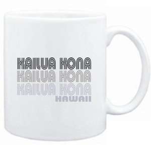  Mug White  Kailua Kona State  Usa Cities Sports 