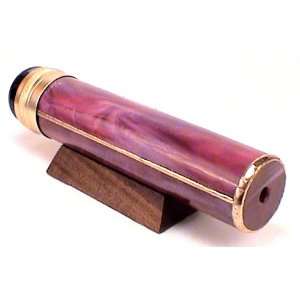  Stained Glass Kaleidoscope Cranberry Mystic Rapture #5 By 