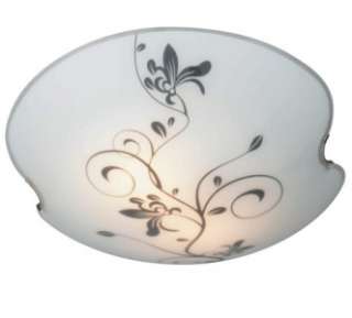 Ceiling Light Shade Decorative Fixture Shell Flushmount Kitchen Floral 