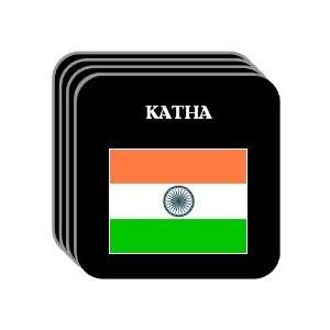  India   KATHA Set of 4 Mini Mousepad Coasters 