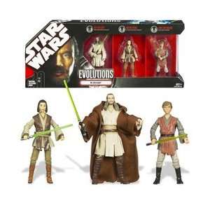  Star Wars Evolutions Jedi Legacy 3 Pack Toys & Games