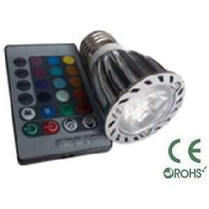  GreenLEDBulb E27 6 Watt RGB LED bulb Spotlight with Remote 