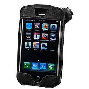    Elite Fitted Leather Case Black For IPhone 