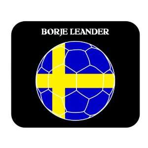  Borje Leander (Sweden) Soccer Mouse Pad 