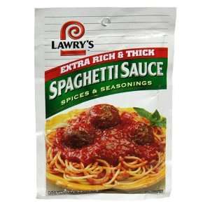 Lawrys Thick Spaghetti Mix, 1.42 oz Packets, 24 ct  