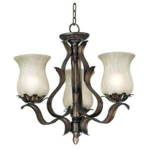  Kenroy Home 91273ALF Bouquet 3 Lt Chandelier