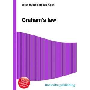  Grahams law Ronald Cohn Jesse Russell Books