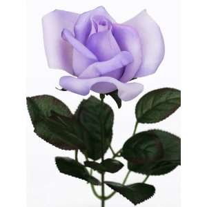  Lavender Rose Stem   Silk Rose Lavender   Wedding Flowers 