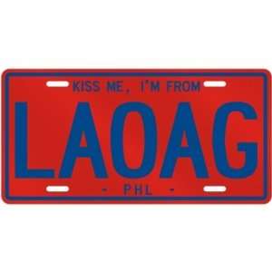   AM FROM LAOAG  PHILIPPINES LICENSE PLATE SIGN CITY