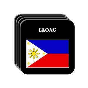  Philippines   LAOAG Set of 4 Mini Mousepad Coasters 