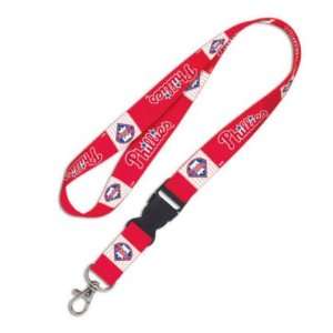   Phillies Official Logo Lanyard Keychain: Sports & Outdoors