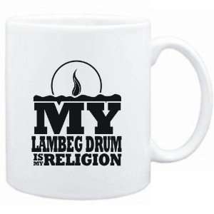 Mug White  my Lambeg Drum is my religion Instruments  
