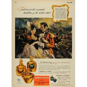 1947 Ad King Men Lotion Cologne Gold Toiletries Crystal 
