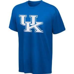  Kentucky Wildcats Royal Icon Logo T Shirt: Sports 