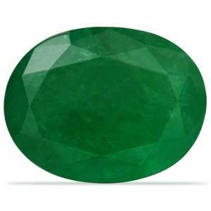  12.02 Carat Loose Emerald Oval Cut Jewelry