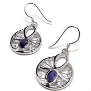   Inlaid Sterling Silver 925 Earrings for Ladies: Everything Else
