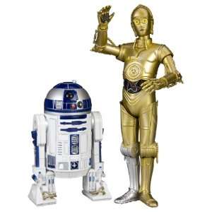 Kotobukiya Star Wars C 3PO And R2 D2 ArtFX+ Statue Two pack  Toys 