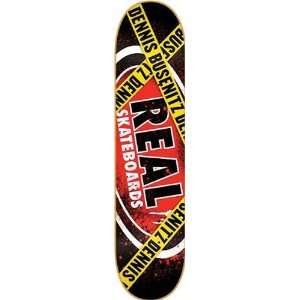 Real Busenitz Caution Medium Deck 8.0 Skateboard Decks  