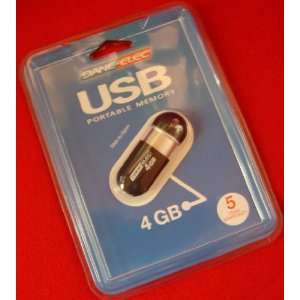  Dane Elec 4GB USB Portable Memory/Thumb Drive: Everything 