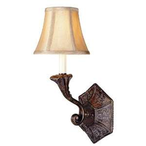 World Imports 3161 63 Claiborne Single Wall Sconce, French Bronze