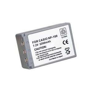   NP 100 Replacement Battery for Casio Digital Cameras