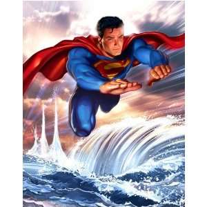  Superman Power Beyond Compare Fine Art Lithograph by 