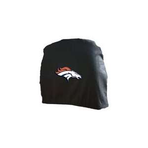  NFL Denver Broncos Headrest Covers   Set of 2: Sports 