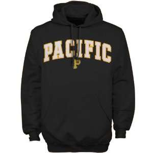  NCAA Pacific Tigers Black Player Pro Arch Hoody Sweatshirt 