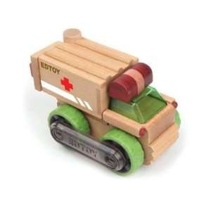  EDTOY MagnaMobiles   Ambulance: Toys & Games