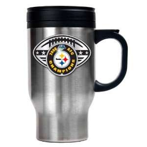  Pittsburgh Steelers 2008 AFC Champions   16oz Stainless 