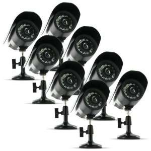   Night Vision CCD Security Camera   Bonus Pack of 8: Camera & Photo