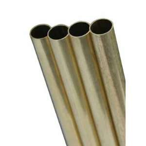   Rnd Brs Tube (Pack Of 5) 1146 Round & Square Tubesmini Metal Brass