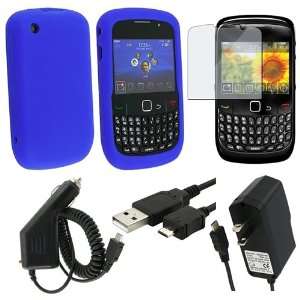  CHARGER+SKIN+LCD+USB FOR BLACKBERRY CURVE 8530 8520 Electronics