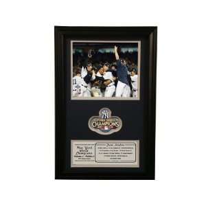 2009 New York Yankees World Series Champions STD Patch Frame  