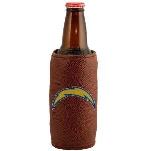  San Diego Chargers Brown Football Bottle Coolie: Sports 