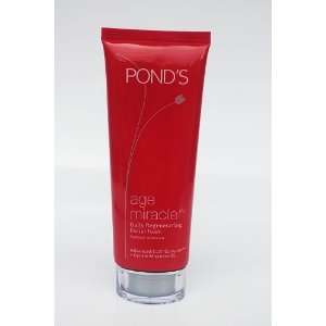  3 x PONDS Age miracle Daily Regenerating Facial Foam 100g 