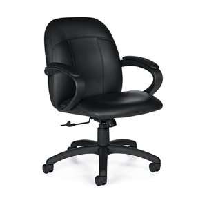  Global Tamiri™ Leather Series Low Back Tilt Chair 