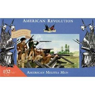 3201 1/32 Revolutionary War American Militia Men (20)