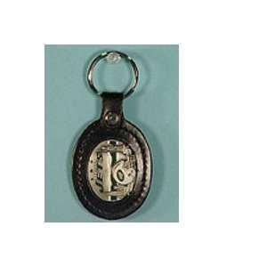  NFL Jets Leather Key ring: Sports & Outdoors