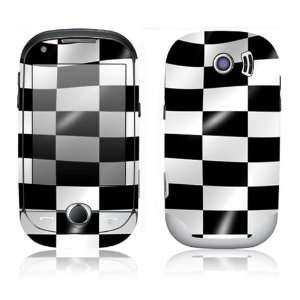 Samsung Corby Pro Decal Skin Sticker   Checkers