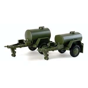   Military HO US Army Trailers Tank Trailer 474   Pkg. (2): Toys & Games