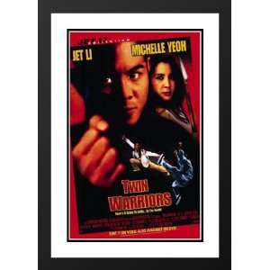  Twin Warriors 32x45 Framed and Double Matted Movie Poster 