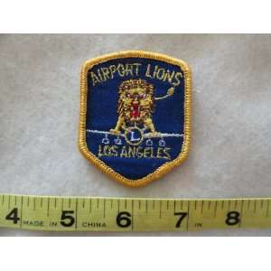  Airport Lions Los Angeles Patch 