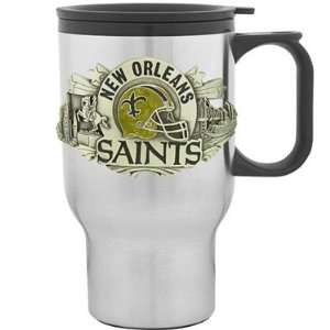  New Orleans Saints Travel Mug: Sports & Outdoors