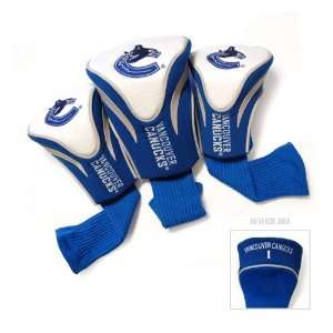  NHL Vancouver Canucks 3 Pack Contour Headcovers: Sports 