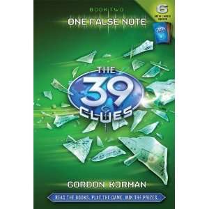  The 39 Clues Book 2 One False Note (Hardcover)  N/A 