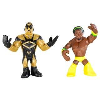  WWE Rumblers Evan Bourne And The Miz Figure 2 Packs: Toys 