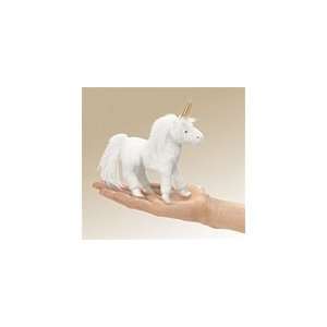  Finger Puppet Mini Unicorn   By Folkmanis